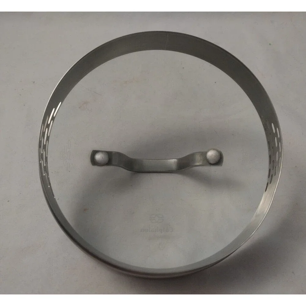 Calphalon Glass/Stainless Steel 7 Inch Strainer Steamer LID ONLY